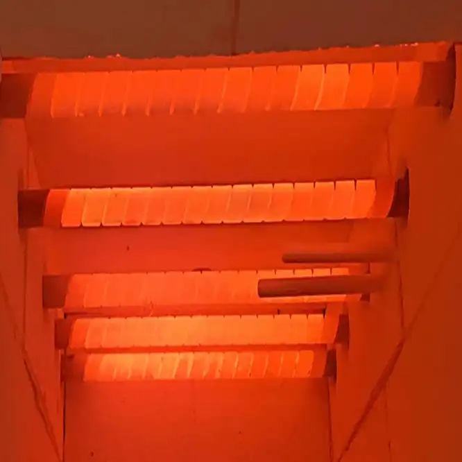 LS shape (double helix) silicon carbide heating element LS shape (double helix) silicon carbide heating element