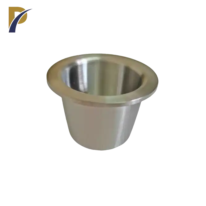 zirconium crucible with flanged zirconium crucible with flanged