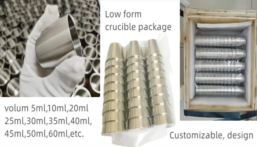 zirconium crucible zirconium crucible