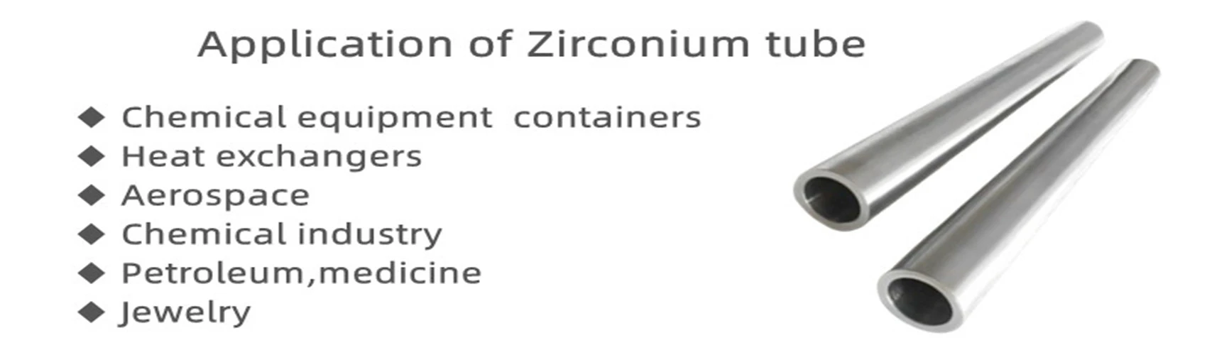 zirconium seamless tubes application zirconium seamless tubes application