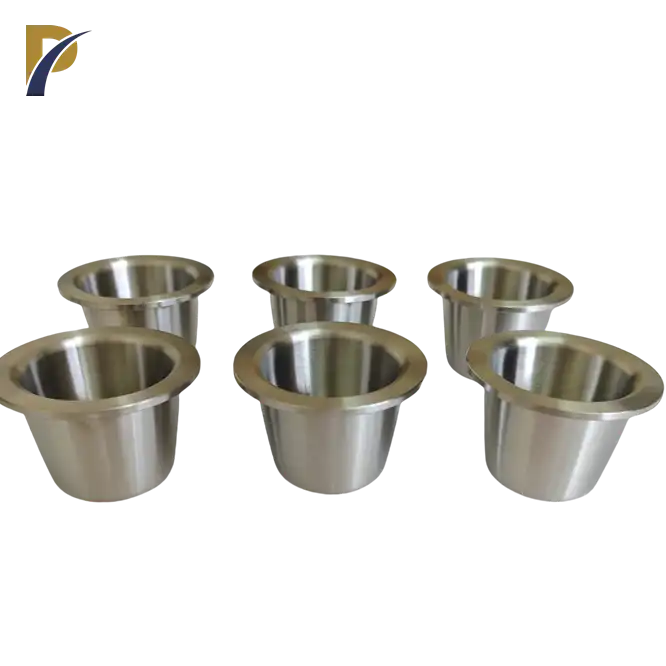 crucible zirconium gydag ymylon