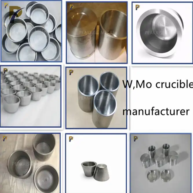 tungsten molybdenum alloy crucible