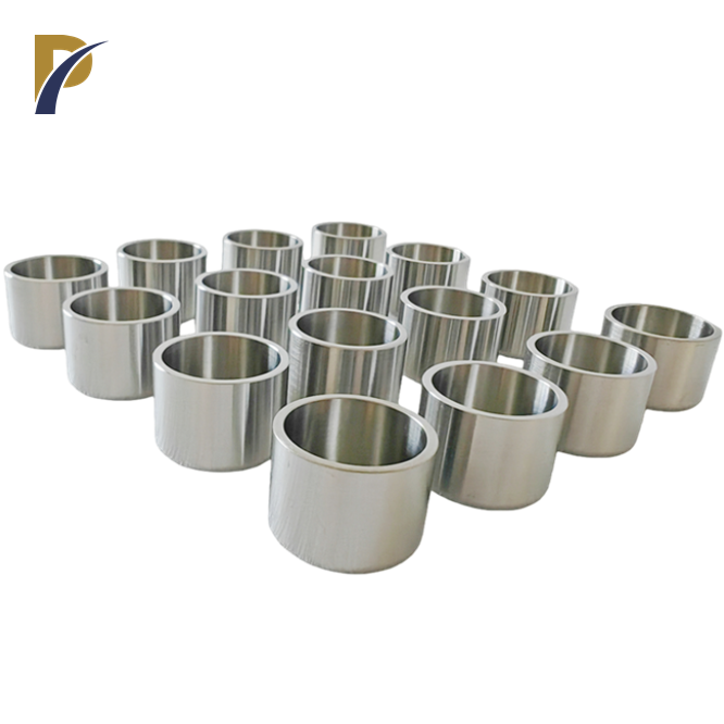 cylindrical zirconium crucible