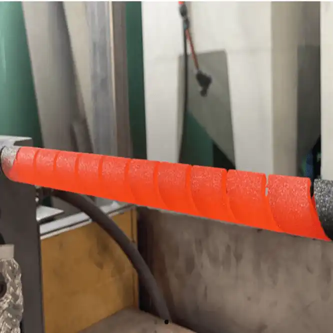 double spiral sic heater element